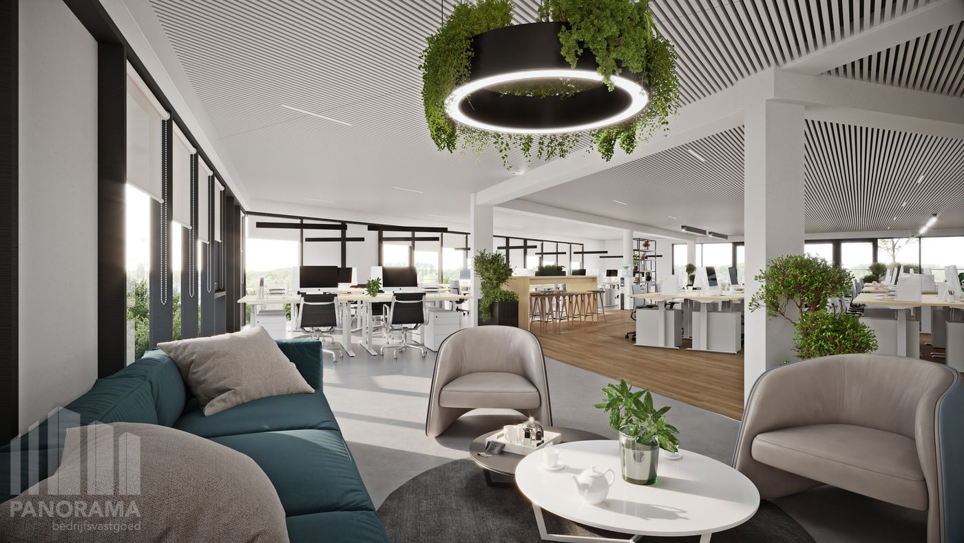 High-end gerenoveerde kantoren van 1050 m² op toplocatie langs E40 - foto 1