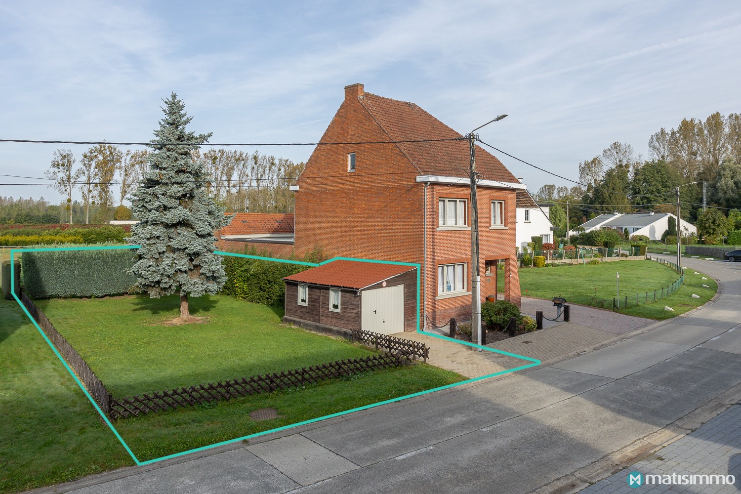 BOUWGROND VOOR HALFOPEN BEBOUWING IN KORTESSEM - foto 1