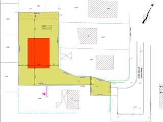 Rustig gelegen achterperceel bouwgrond voor een vrijstaande woning, 1.143m² en 22,5m breed op de bouwlijn, in doodlopende straat nabij het dorp...
