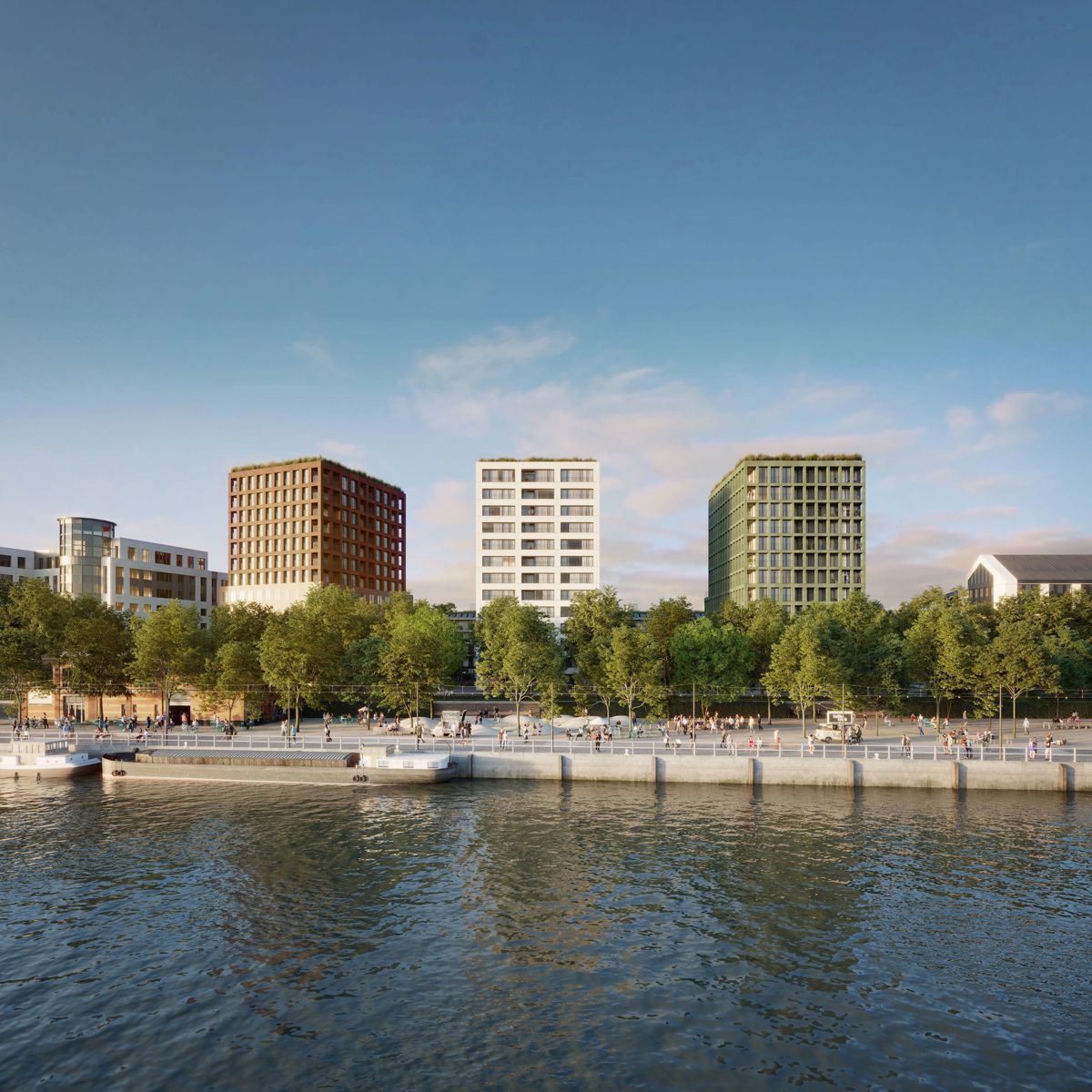 1-slaapkamerappartement met uitzicht op het kanaal - foto 5