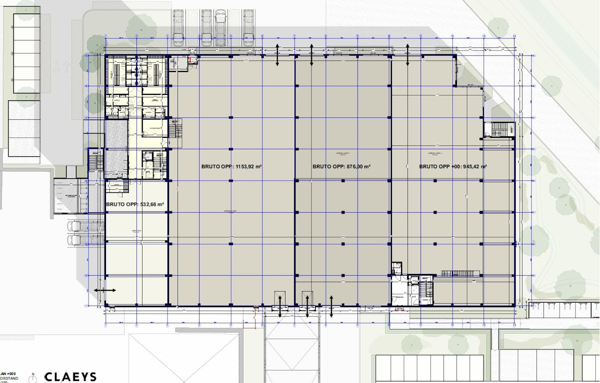 Loods van ca. 876m² in project "Cascade" - foto 3