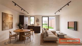 <p><span>Appartement spacieux et confortable de construction récente, situé au rez-de-chaussée, avec de hauts plafonds, 2 chambres et un jardin orienté sud d'environ 102 m² avec terrasse. Les grandes baies vitrées offrent une belle luminosité et une sensation d'espace.</span></p><p><span>Depuis le hall d'entrée, vous accédez aux deux chambres donnant sur la rue, idéales comme chambres, bureaux ou chambres d'amis. On y trouve également des toilettes pour invités, une salle de bains avec double lavabo et douche, ainsi qu’un grand débarras équipé de branchements pour lave-linge et sèche-linge, d’un espace de rangement supplémentaire et de l’unité intérieure de la pompe à chaleur air-eau. L’entrée est équipée d’un vidéophone.</span></p><p><span>À l'arrière se trouve le spacieux espace de vie avec cuisine ouverte. La grande baie vitrée coulissante offre un accès direct à la terrasse et au jardin orienté sud.</span></p><p><span>L'appartement est équipé d'un chauffage au sol, de fenêtres en aluminium, d'une pompe à chaleur air-eau et d'un système de ventilation de classe D. Le CPE devrait être de classe A+. Il y a également un local à vélos commun.</span></p><p><span>L'emplacement est idéal, à proximité du centre de Turnhout, des commerces, des restaurants et des commodités. Le parking Le Bon se trouve de l'autre côté de la rue.</span></p><p><span>Vous pouvez souscrire un abonnement auprès du Parking Le Bon pour garer votre voiture.</span></p><p><span>Un droit d'enregistrement de 2 % est possible si vous remplissez les conditions relatives à la résidence principale.</span></p><p><span>Une cave est disponible à l'achat séparément au prix de 9 000 €.</span></p>