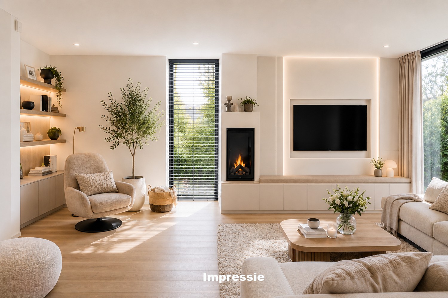 Energiezuinige villa met zwembad, wellness en praktijkruimte op een perceel van 998 m² te Putte - foto 4