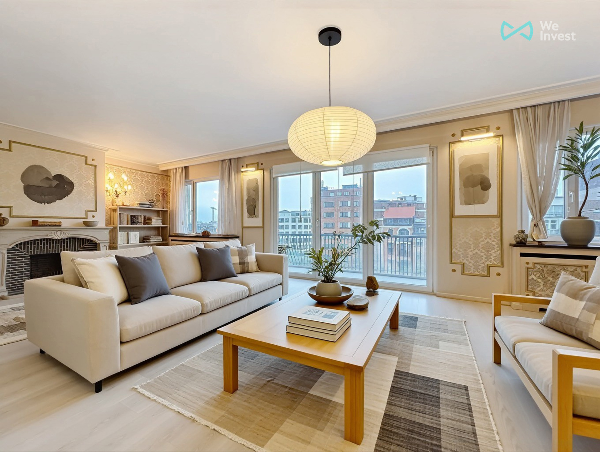 Ruim appartement met 5 slk in Schaarbeek Zuidwest terrassen - foto 3