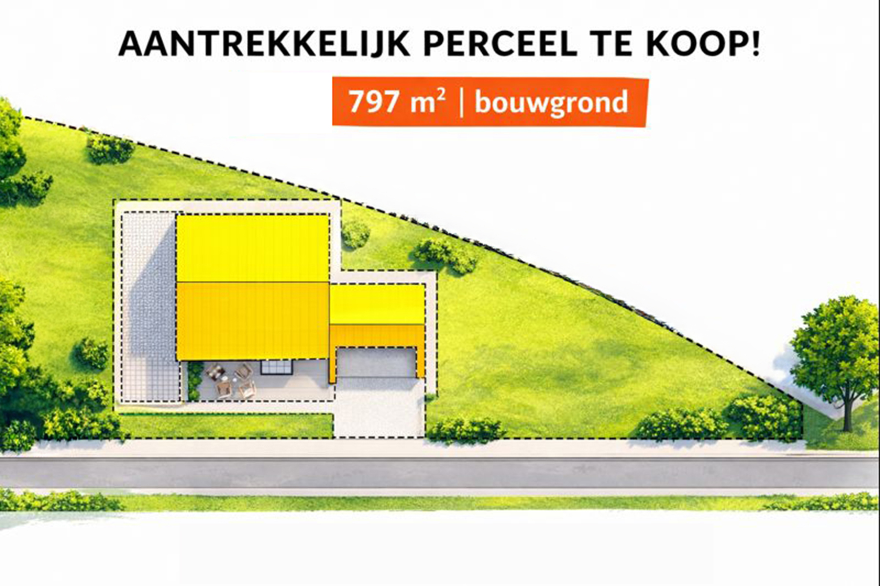 BOUWGROND VOOR EEN OPEN BEBOUWING - foto 1