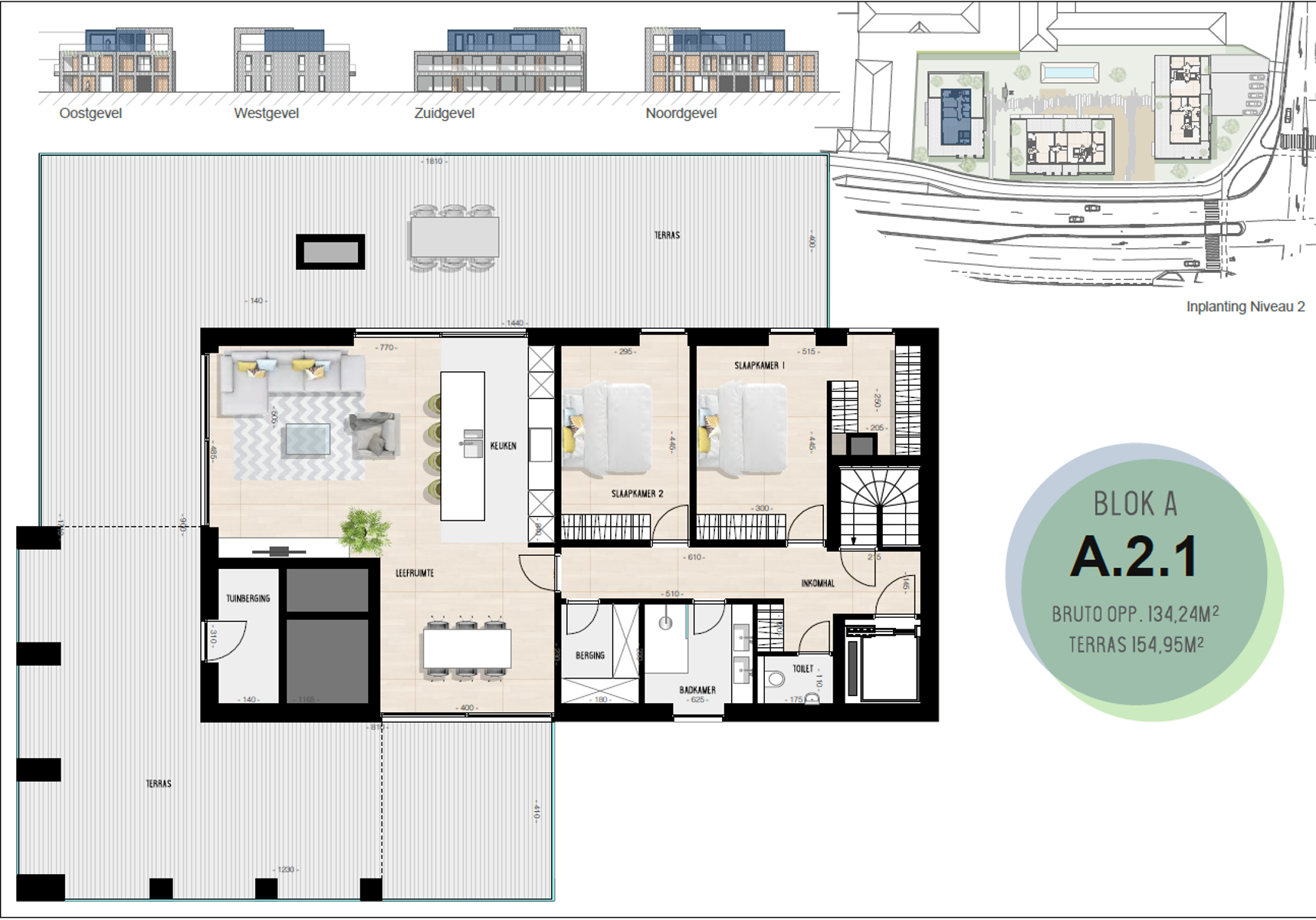 Appartement à vendre à Dilsen-Stokkem avec 2 chambres - photo 2