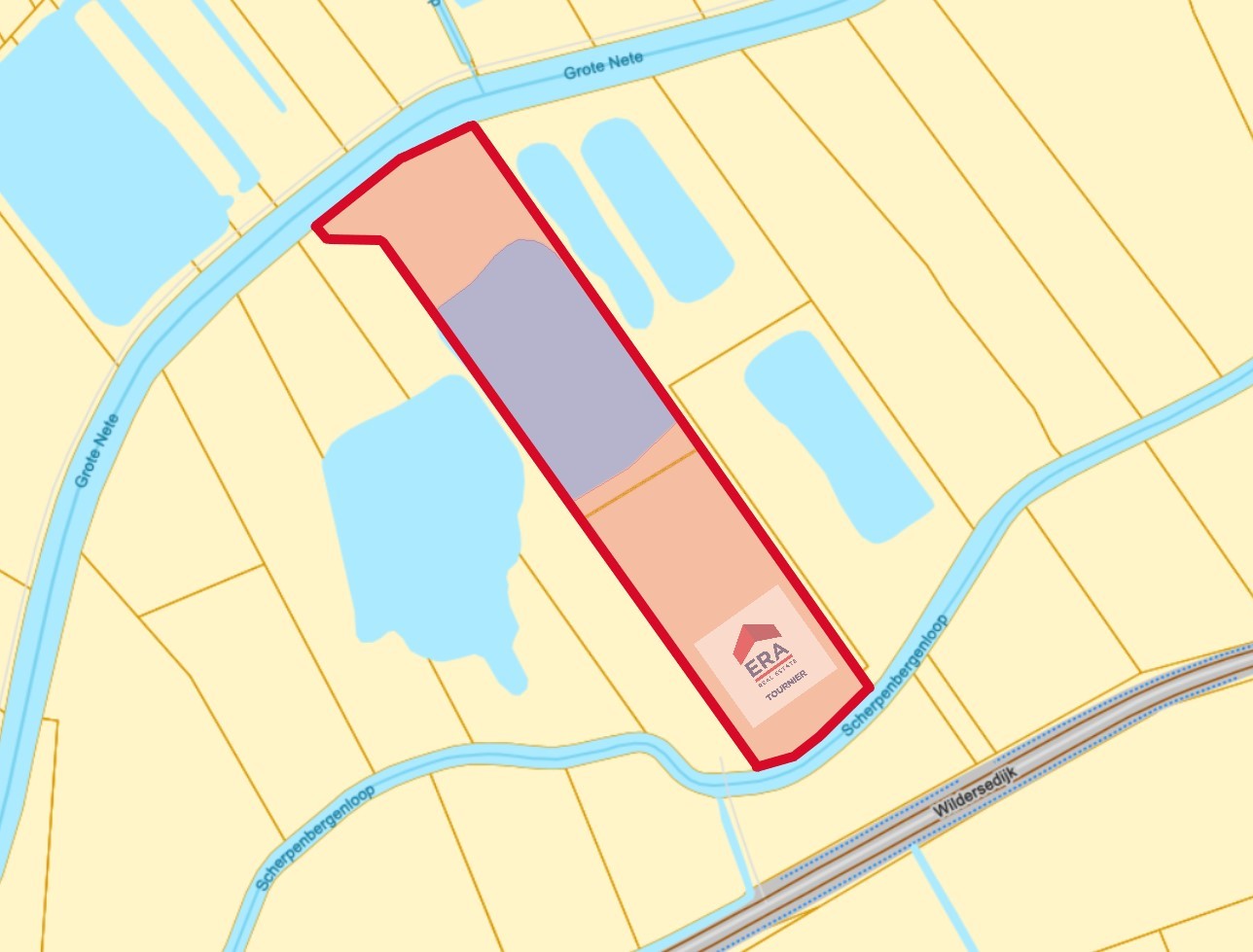 Ruime visvijver op perceel van 11.345m² te Geel. - foto 1