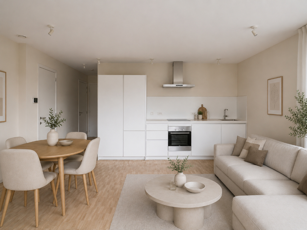 Instapklaar stadsappartement met 1 slaapkamer en EPC B-score nabij het Citadelpark en station Gent-Sint-Pieters - photo 3
