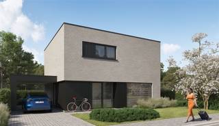 <p><span>Ligging</span><span><br />Ontdek jouw nieuwe droomhuis in pittoresk Sinaai, een gezellige deelgemeente van Sint-Niklaas. <br />Hier heb je alles binnen handbereik: een basisschool op slechts 850 meter, een bushalte op 180 meter en de dorpskern op 2,5 kilometer. <br />Daarnaast is de centrale ligging een enorme troef, je bent meteen in Lokeren, Sint-Niklaas, Gent, Antwerpen via R4 en E17.<br /><br />Je woont naast een prachtig natuurgebied en de Moervaart.<br />Deze regio is een lappendeken van bossen, moerassen, weiden al dan niet afgezoomd met oude knotwilgen, akkers, houtkanten, rietveldjes, oude turfputten en vijvers. <br />En dat in een uitzonderlijk rustige zone, een van de weinige gebieden in Oost-Vlaanderen waar het nog echt stil en donker kan worden.<br /><br /></span><span>Bijzonder modern wonen</span><span><br />Deze gloednieuwe, moderne woning heeft alles:<br />/ inkomhal met toilet<br />/ ruime woon- en eetkamer met veel lichtinval<br />/ open keuken die grenst aan de woonkamer<br />/ berging en inpandige garage<br />/ drie ruime slaapkamers<br />/ moderne badkamer met bad, inloopdouche en dubbele wastafel en afzonderlijk toilet<br /><br />Buiten wacht een tuin van 815m², waar je ten volle geniet van mooie dagen en een schitterende uitzicht over de omliggende natuur.<br /><br />Duurzaamheid staat centraal in deze woning. <br />Dankzij de warmtepomp, vloerverwarming en zonnepanelen blijft jouw energiefactuur laag (E20). <br />Bovendien kun je zelf de afwerkingsmaterialen voor de keuken, badkamer, vloeren en binnendeuren kiezen, zodat jouw nieuwe huis perfect aansluit bij jouw stijl en wensen.<br /><br />Contacteer ons voor alle details!<br /><br />Realisatie: Hyboma</span></p>