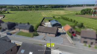 * IN OPTIE * VRIJSTAANDE WONING MET VERGUNDE LOODS OP EEN PERCEEL VAN 22A11CA TE NEEROETEREN.TROEVEN- Gelegen in een groene en landelijke omgeving...