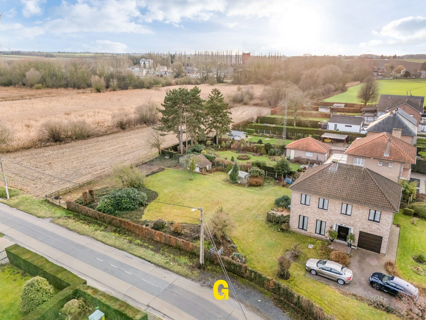 Perceel bouwgrond voor open bebouwing op 9 are, grenzend aan landbouwzone - foto 4