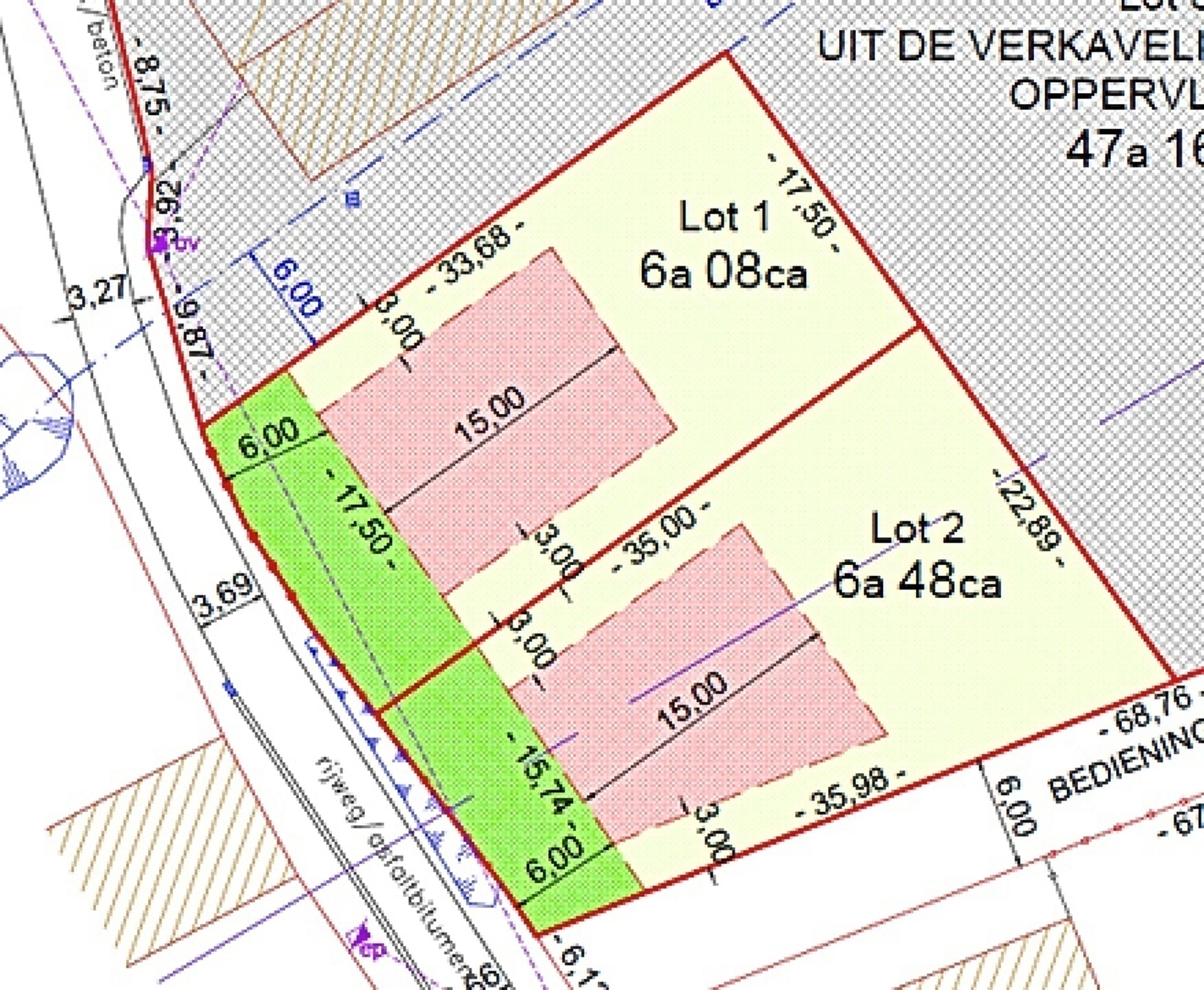 RUSTIG, MOOI GELEGEN BOUWGROND voor VILLA op 648m OPEN ZICHT - foto 2