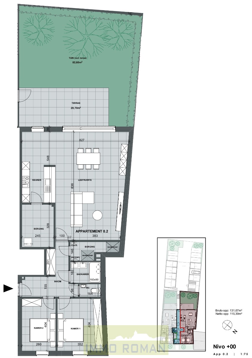 Gelijkvloers appartement met tuin te Anzegem - foto 4