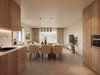 <p><strong>Ontdek Residentie "HOF TER VORST", een stijlvol nieuwbouwproject gevestigd te Veerle-Laakdal.<br /><br /></strong>Het project omvat <strong>12 energiezuinige appartementen</strong> met 1, 2 of 3 slaapkamers, waaronder 4 gelijkvloers appartementen met terras en private tuin, 4 appartementen (eerste verdieping) & 4 duplexappartementen.<br />Dankzij de hoogwaardige afwerking, veel lichtinval, gunstig E-peil, zonnepanelen, warmtepompen, vloerverwarming én vloerkoeling is residentie “HOF TER VORST” helemaal klaar voor de toekomst.<strong><br /><br />Dankzij de hoogwaardige afwerking, veel lichtinval, gunstig E-peil, zonnepanelen, warmtepompen, vloerverwarming én vloerkoeling is residentie “HOF TER VORST” helemaal klaar voor de toekomst. <br /><br />APPARTEMENT 8 situeert zich op de 1ste verdieping en heeft een (netto) bewoonbare oppervlakte van 85,67m². </strong></p>
<p>Het omvat o.a. 2 slaapkamers (van elk 12,5m²) en een West-gericht terras van 15,8m².<strong><br /><br />Privé parkeerplaatsen, carports & bergingen zijn beschikbaar en zijn verplicht bij aan te kopen tegen meerprijs.<br /></strong>Kelderberging: 5.000€ tot 8.500€<br />Parkeerplaats (ondergronds): 20.000€ - 25.000€<br />Carports (bovengronds): 15.000€<br />Parkeerplaats (bovengronds/ open): 7.500€<strong><br /><br />De fotorealistische beelden geven een weergave van een mogelijke inrichting - hier kunnen evenwel geen rechten uit geput worden.</strong></p>