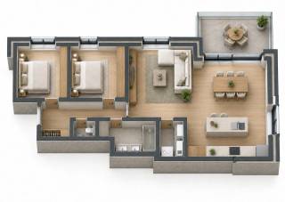 Dit charmante appartement in Kluisbergen biedt een comfortabele woonruimte van 95 m², ideaal voor wie op zoek is naar rust en functionaliteit. Het appartement beschikt over twee ruime slaapkamers die voldoende plaats bieden voor een gezin of voor gasten. De mooie indeling zorgt voor een aangename en lichte leefomgeving.<br /><br />De badkamer is modern en volledig uitgerust, wat bijdraagt aan het wooncomfort. Daarnaast beschikt het appartement over een praktische carport, wat extra gemak biedt voor het parkeren van uw wagen. Bovendien is er een berging in de kelder, ideaal voor het netjes opbergen van persoonlijke spullen.<br /><br />Gelegen in een rustige buurt van Kluisbergen, geniet u hier van zowel privacy als nabijheid van alle voorzieningen. Het ruime terras maakt het mogelijk om optimaal te genieten van het buitenleven. Dit appartement is perfect voor wie comfortabel wil wonen met voldoende ruimte en gemak op een aantrekkelijke locatie. Een ideale kans voor starters of kleine gezinnen die kwaliteit en woonplezier waarderen.