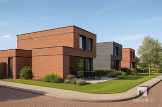 PROJECTGROND  MET BOUWVERGUNNING voor 3 woningen open bebouwing + Magazijn  van ca. 600m2 - KATTESTRAAT 12  LAAKDAL 3 loten, 3 woningen...