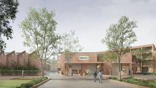 KMO-unit van ca. 160 m² met 2 privatieve parkeerplaatsen in gebouw H in project Walle Kortrijk. <br /><br />Ligging:<br />Op amper 300 m van de Doorniksesteenweg met een onmiddellijke verbinding naar de E17 op- en afrit Kortrijk-Zuid alsook de R8. Het station van Kortrijk situeert zich op amper 1,5 km.<br /><br />Specificaties:<br />- afzonderlijke toegangsdeur<br />- lichtstraat<br />- betonvloer<br />- 2 parkeerplaatsen<br />- vrije hoogte 5,5 m - 7,5 m<br />- groendak en overvloed aan natuurlijk daglicht<br /><br />Voorzieningen:<br />- ASLB<br />- brandcentrale<br />- aangesloten rookkoepel<br />- voorziening voor regenwaterrecuperatie<br />- mogelijkheid tot plaatsen van laadpalen<br /><br />De unit biedt de mogelijkheid om over een inpandige mezzannine te beschikken, ideaal als kleine kantoorruimte. De hoge afwerkingsgraad, extra ramen en opvallende architectuur met terracotta betonpanelen zorgen voor veel uitstraling.<br /><br />De verkoopprijs is inclusief parkeerplaatsen, nutsvoorzieningen en aantakking op het warmtenet.<br /><br />Dit unieke project is gelegen op de voormalige site van B.I.C. Carpets, die herontwikkeld wordt met respect voor de karaktervolle fabriekspanden. <br /><br />De eerste projectfase werd in 2025 afgerond en omvat een 30-tal KMO-units en kantoren die vandaag bruisen van bedrijvigheid.<br />Met fase 2 groeit het project verder: naast nieuwe KMO-units, magazijnen en kantoren komt er nu ook een woongedeelte met moderne appartementen.<br /><br />Deze site, voorzien van voldoende parkeer -en manoeuvreerruimte, wordt uitgerust met een centraal warmtenet waardoor alle casco-units kunnen genieten van een duurzaam energiegebruik. De KMO-units zijn bovendien voorzien van privatieve parkeerplaatsen en bieden de mogelijkheid tot het plaatsen van elektrische laadpalen en zonnepanelen.<br /><br />Bent u op zoek naar bedrijfsvastgoed te koop in Kortrijk? Aarzel dan zeker niet om ons te contacteren op het nummer 056 21 11 11.