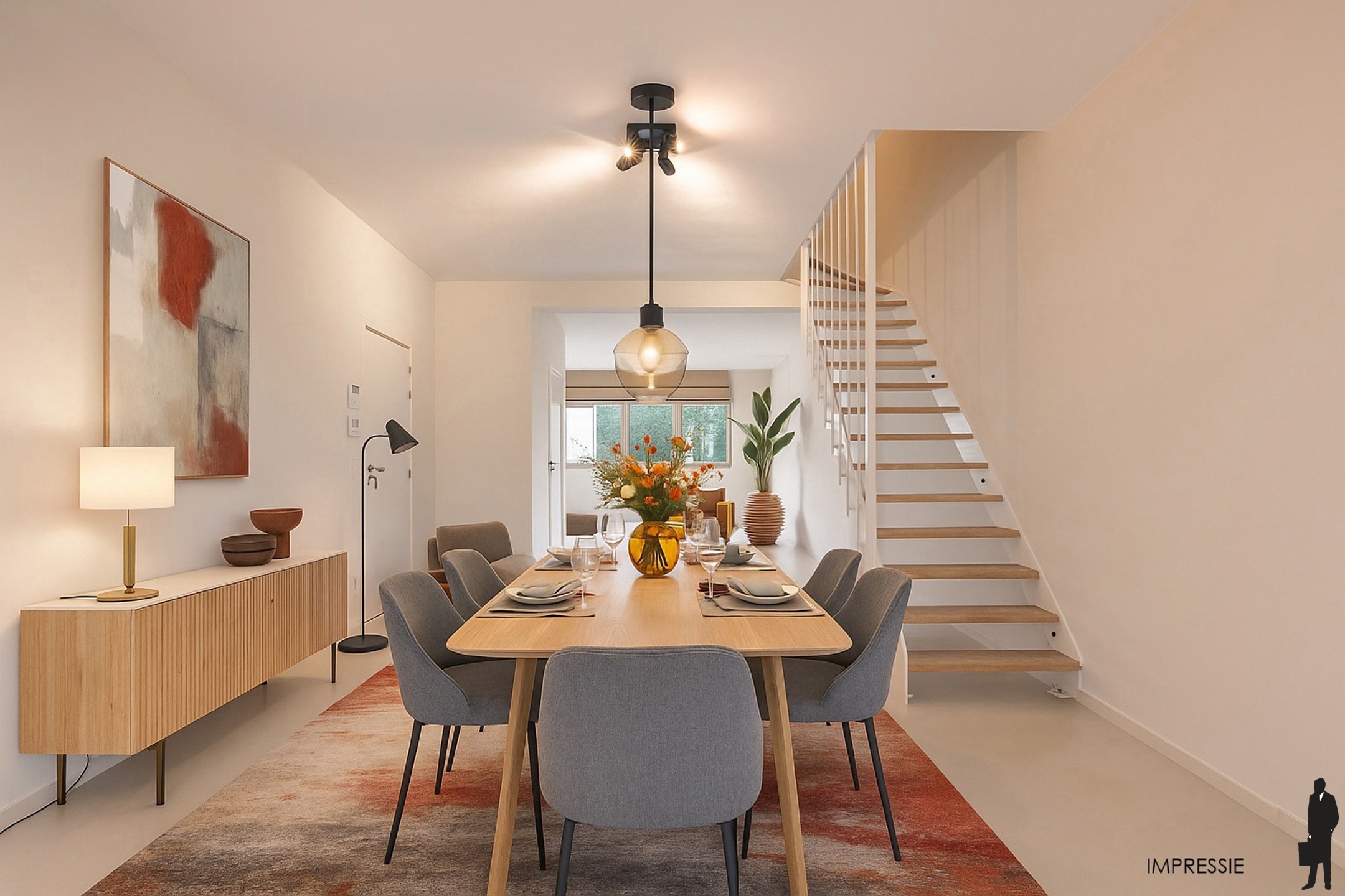 Duplex (ca. 140m²) met 3 slpks, 2 badks en overdekt Z terras - foto 3