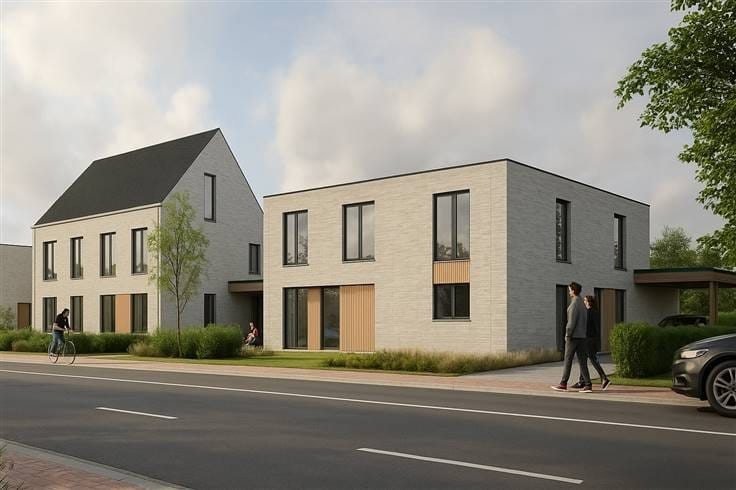 Ruime Energiezuinige Nieuwbouwwoning met 3 slaapkamers ! - foto 2