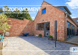 OEDELEM -  Rustig gelegen ruime woning met 3 slaapkamers, bijgebouw en tuin in het landelijke Oedelem.INDELING: Inkomhal met gastentoilet, De knusse...