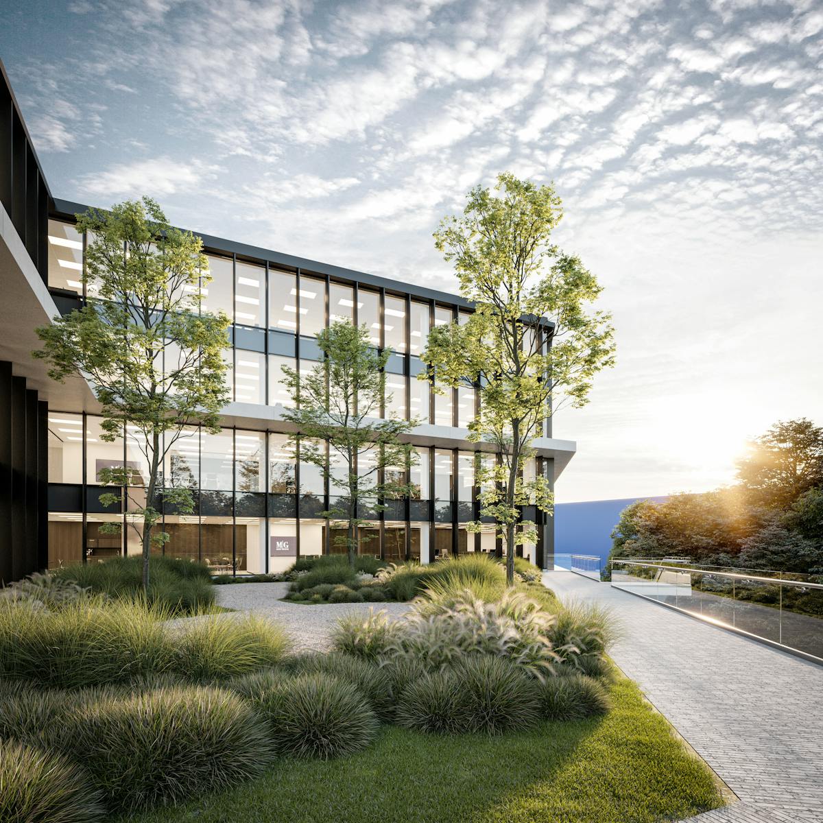 Newly built office (369 m²) for rent in MG Square in Ghent - photo 5
