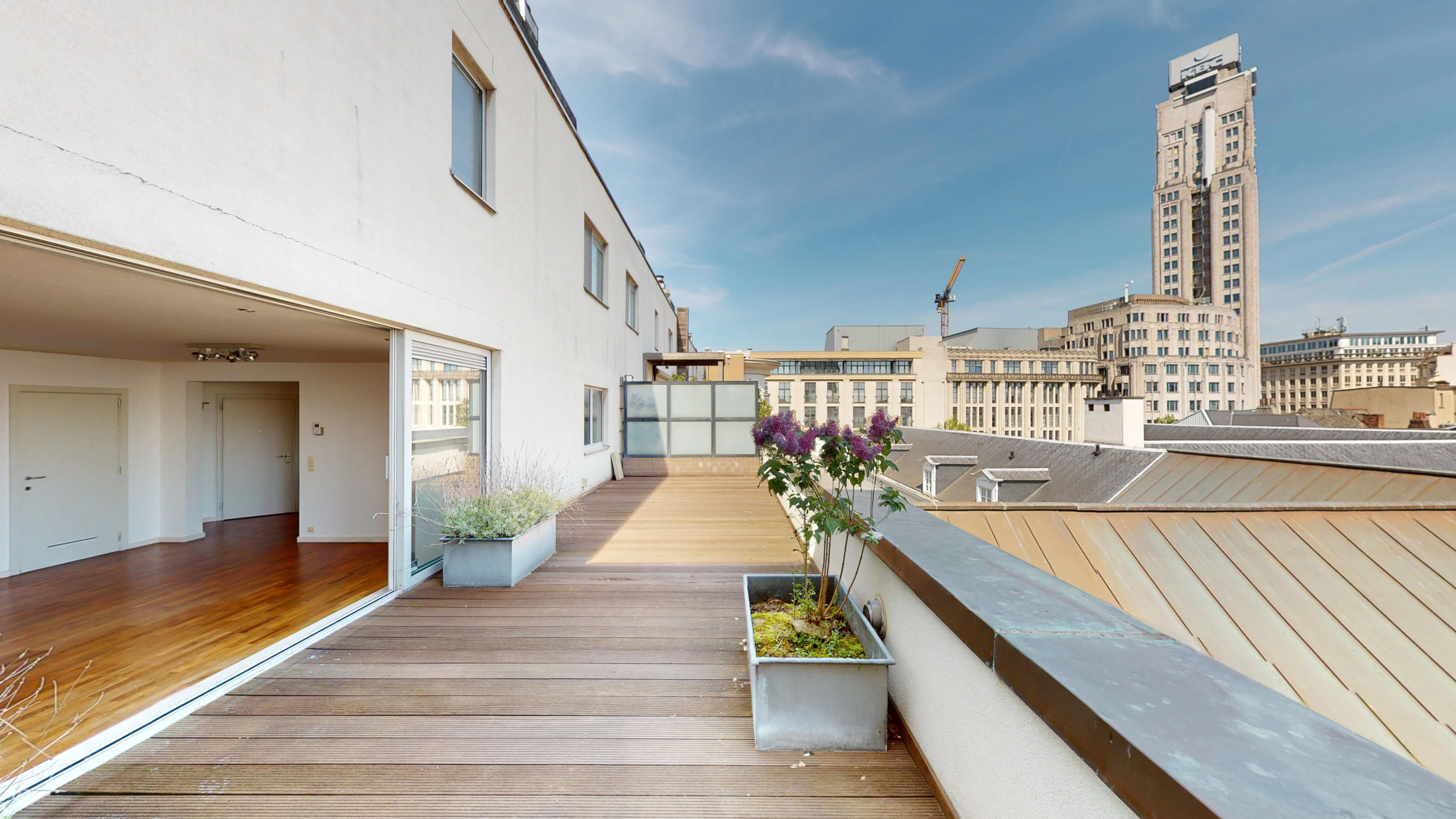 Duplex tweeslaapkamer appartement met groot terras.  - foto 4