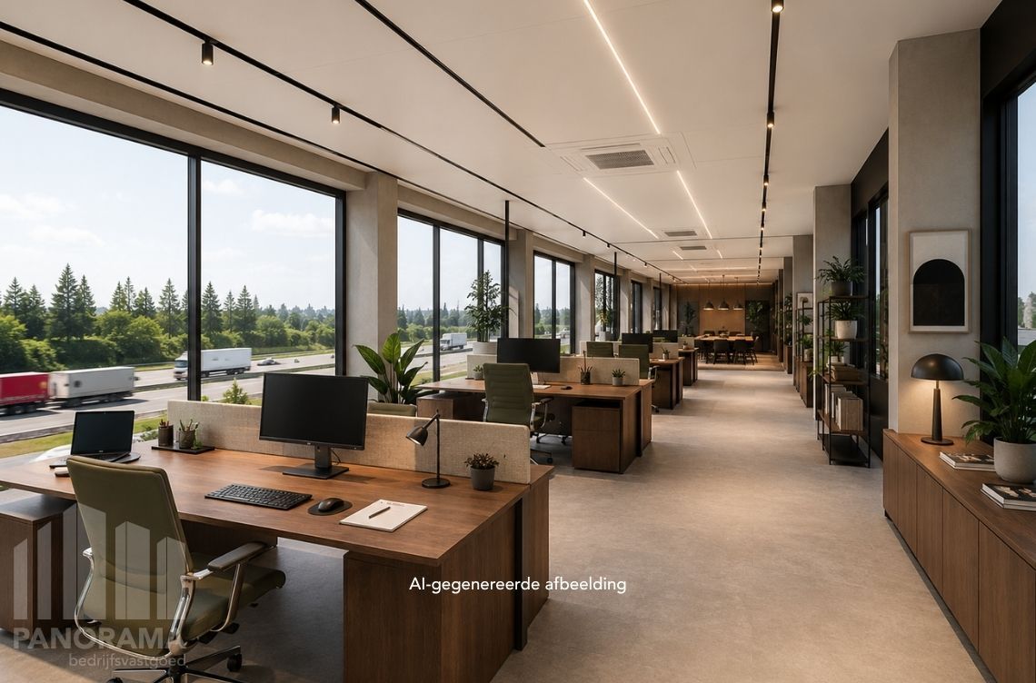 Uitstekend gelegen kantoor van 499 m² met visibiliteit op E17 - foto 4