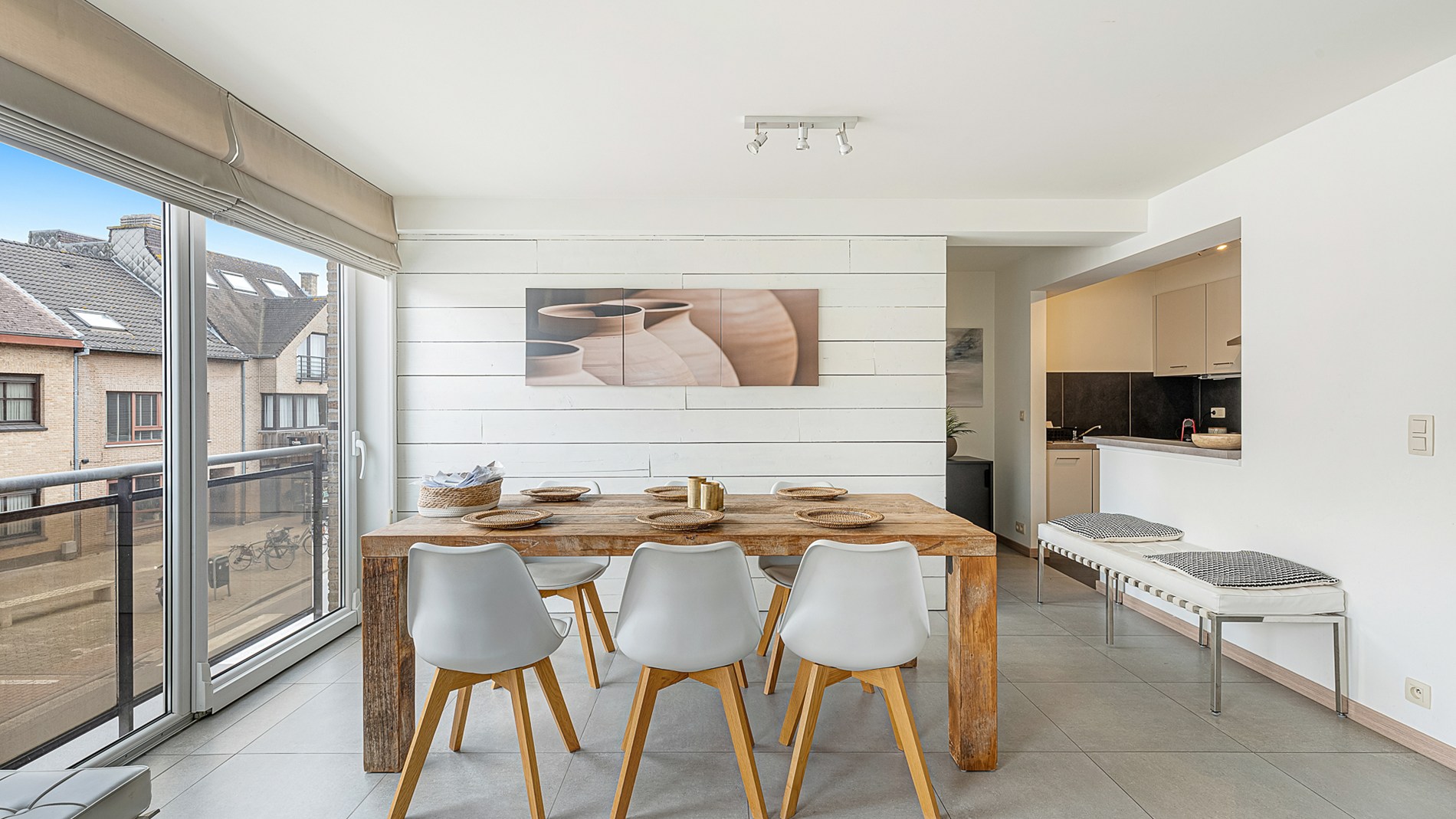 Breed appartement met 2 slpks. in centrum Knokke - foto 5