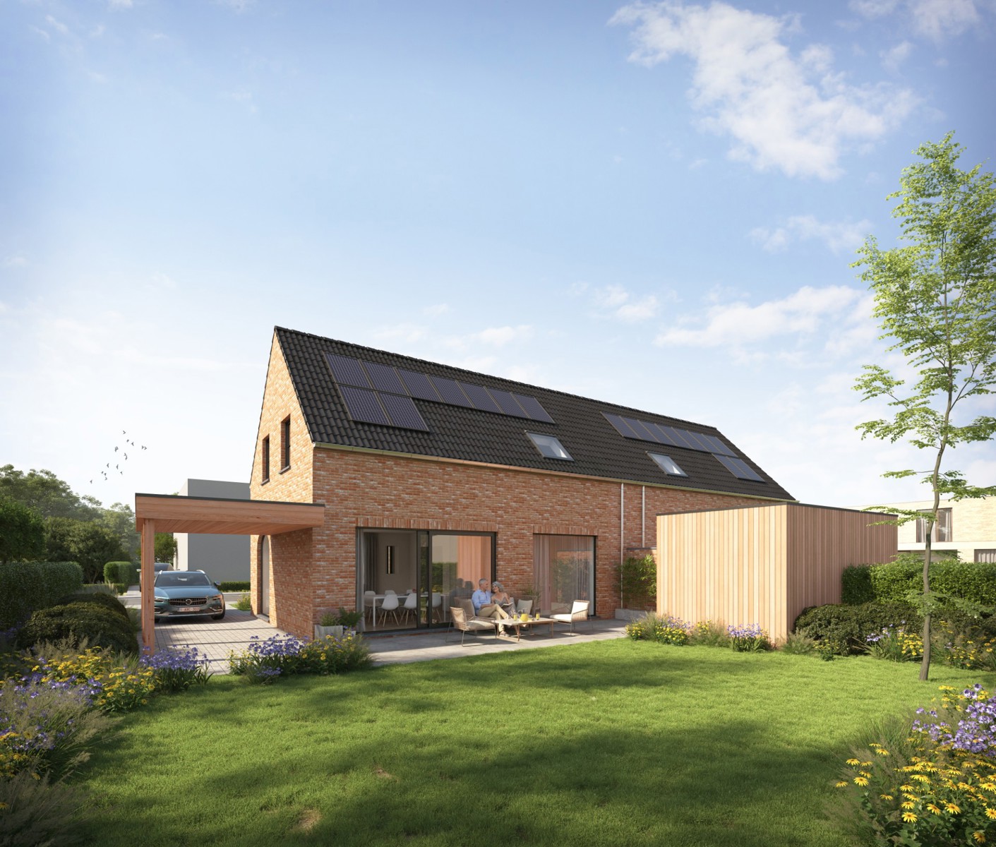Landelijke nieuwbouwwoning met 3 slaapkamers - foto 2