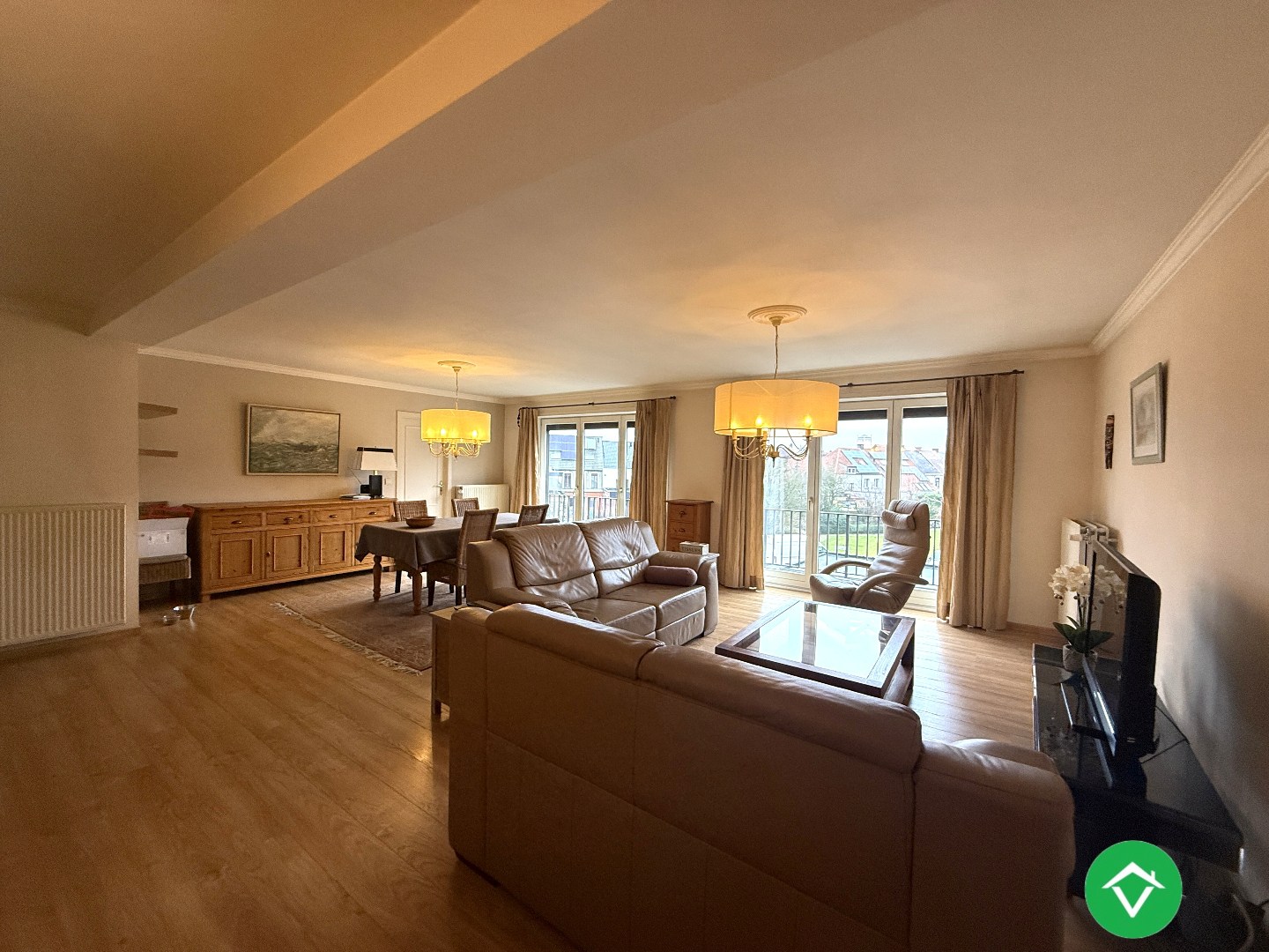 Ruim 2-slaapkamersappartement met garage in centrum Roeselare - foto 4