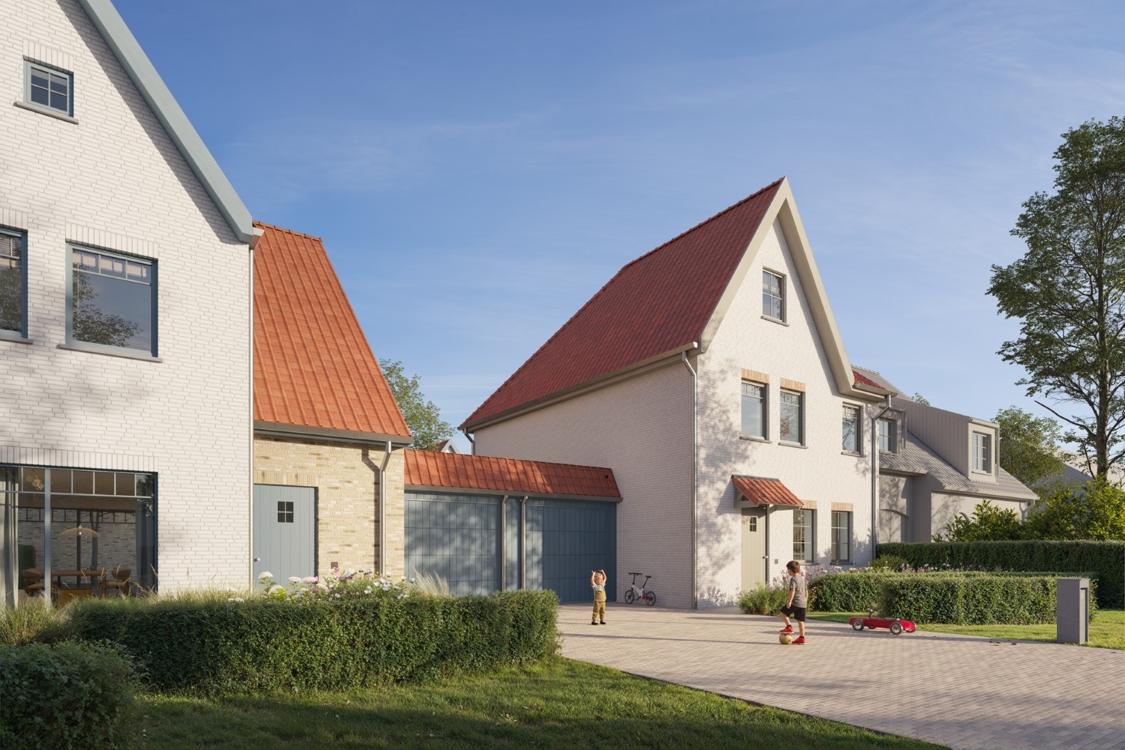 Halfopen bebouwing met 4 slpk en ZW-tuin - foto 4