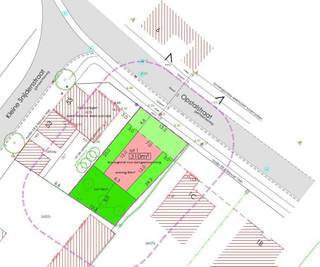 Dit perceel, gelegen in een goedgekeurde verkaveling, heeft een totale oppervlakte van zo'n 310 m² (zie plan) en is geschikt voor het creëren van...