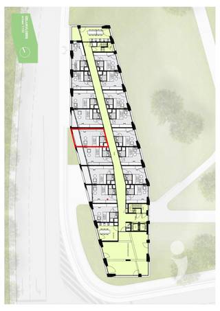 <p><span> </span></p><p><span>Moderne kamer gelegen in studentenresidentie Woods, vlakbij het Belle-Vue park. </span></p><p><span>De residentie is gelegen op een boogscheut van het centrum van Leuven, op wandelafstand van het station en nabij verschillende campussen.</span></p><p><span> </span></p><p><span>De kamer met terras is voorzien van een uitklapbaar tweepersoonsbed (140cm x 200cm - matras niet incl.), ingebouwde kleerkasten, waardoor er meer dan voldoende opbergruimte is. De kamer heeft ook een ingebouwde bureau met  boekenplank en persoonlijke frigo met vriesvak. Verder beschikt de kamer over een persoonlijke badkamer met douche, lavabo en toilet.</span></p><p><span>De fietsenstalling is bereikbaar met de lift of via de trappenhal.</span></p><p><span> </span></p><p><span>Per verdieping zijn er twee keukens, die gedeeld worden met maximaal 10 personen. De keukens zijn voorzien van een oven, microgolf, vitro-keramische kookplaat, eettafel, wastafels en een persoonlijke opbergkast die op slot kan. Elke keuken heeft ook zijn eigen terras.</span></p><p><span> </span></p><p><span>Er is ook een gemeenschappelijke ontspanningsruimte met televisie, zetels, tafels en een kickertafel. Verder is er ondergronds nog een afsluitbare fietsenstalling, afvallokaal en een wasplaats met wasmachine en droogkast. </span></p><p><span> </span></p><p><span>De prijs bedraagt €665/maand exclusief provisie nutsvoorzieningen (50euro/maand)</span></p><p><span> </span></p><p><span>*De Foto's in de advertentie zijn van een gelijkaardige studentenkamer.</span></p><p><span> </span></p><p><span>Interesse? Contacteer ons via student@immolivit.be</span><span> </span></p><p><span> </span></p>
