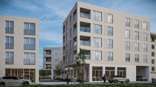 Residentie Moulart is gelegen in de stadskern van Geel in het binnengebied tussen de straten Pas en Peperstraat. De centrale ligging met de Markt van Geel op wandelafstand zorgt voor de nabijheid van alle faciliteiten. Winkels, horeca, scholen en openbaar vervoer bevinden zich op slechts enkele minuten wandelen van dit project. <br /><br />Het appartement bevindt zich op de eerste verdieping en heeft een bewoonbare oppervlakte van 92,40m². <br /><br />Indeling:<br />- Een inkomhal met vestiaireruimte<br />- Een woonkamer <br />- Open keuken <br />- 2 slaapkamers <br />- Badkamer <br />- 2 bergruimtes <br />- Apart toilet <br />- Overdekt terras <br /><br />Elk appartement wordt sleutel op de deur afgeleverd en u mag de afwerking zelf kiezen. Bij dit project is doelbewust gekozen voor de bouwmethode en materialen die voldoen aan de eisen van morgen. Alle appartementen zijn voorzien van vloerverwarming, een warmtepomp en zonnepanelen. Hierdoor zullen de appartementen een E-peil van maximum 20 behalen. Er is een lift aanwezig in het gebouw. Bij alle appartementen dient een ondergrondse autostaanplaats en kelderberging aangekocht te worden. Verder zijn er 2 fietsenstallingen inbegrepen in de verkoopprijs.<br /><br />De verkoop van de appartementen vallen onder de Wet Breyne. De geafficheerde prijzen zijn exclusief BTW (21%) en bijkomende aankoopkosten.<br /><br />Indien u extra informatie wilt over dit project kan u hiervoor een afspraak maken via e-mail, info@vastengoed.be of telefonisch 014/72.73.74.