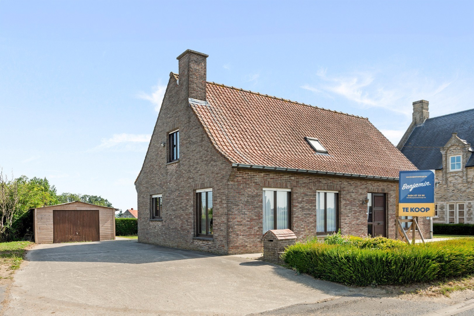 Maison de campagne avec 4 chambres, garage et vue phénoménale à Passendale - photo 1