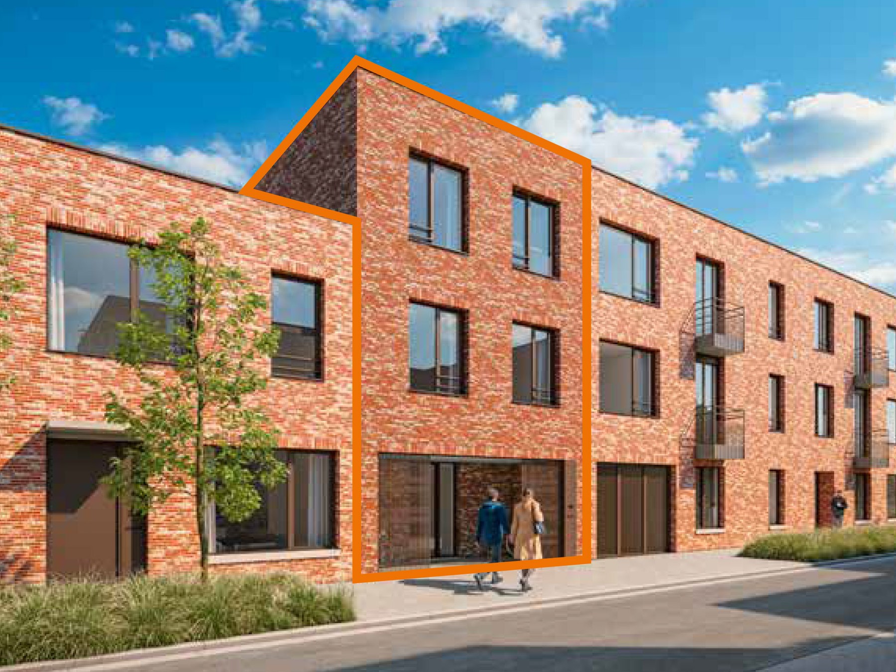 Lot 199 Moderne halfopen energiezuinige woning (195 m²) - foto 1