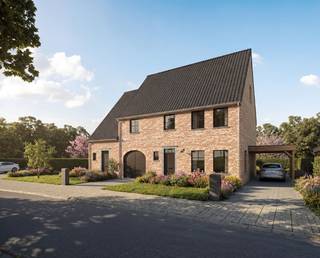 Betreed de wereld van hedendaags wonen met deze moderne halfopen nieuwbouwwoning, inclusief carport, gelegen op een westelijke-georiënteerd perceel in een serene verkaveling. Deze eigentijdse woning biedt niet alleen rust en stijl maar ook het comfort van modern design.<br />Met 3 slaapkamers, waarvan 1 met dressing, voorziet deze woning in alle behoeften van een gezin. Een vaste trap naar de zolder biedt de mogelijkheid voor een optionele 4e slaapkamer. Deze energiezuinige BEN-woning is uitgerust met geavanceerde technologieën, zoals een warmtepomp, vloerverwarming op het gelijkvloers en de verdieping, ventilatie type D met warmterecuperatie, een regenwaterput van 10.000L, zonnepanelen, en meer.<br />Het west-georiënteerde perceel vangt de warme avondzon op waardoor de buitenruimte ideaal is voor ontspanning. Voor meer informatie en om deze moderne woning te ontdekken, bel Ewout op 0497 588 888 of stuur een e-mail naar contact@huysmanbouw.be. Laten we samen de deur openen naar jouw nieuwe thuis.