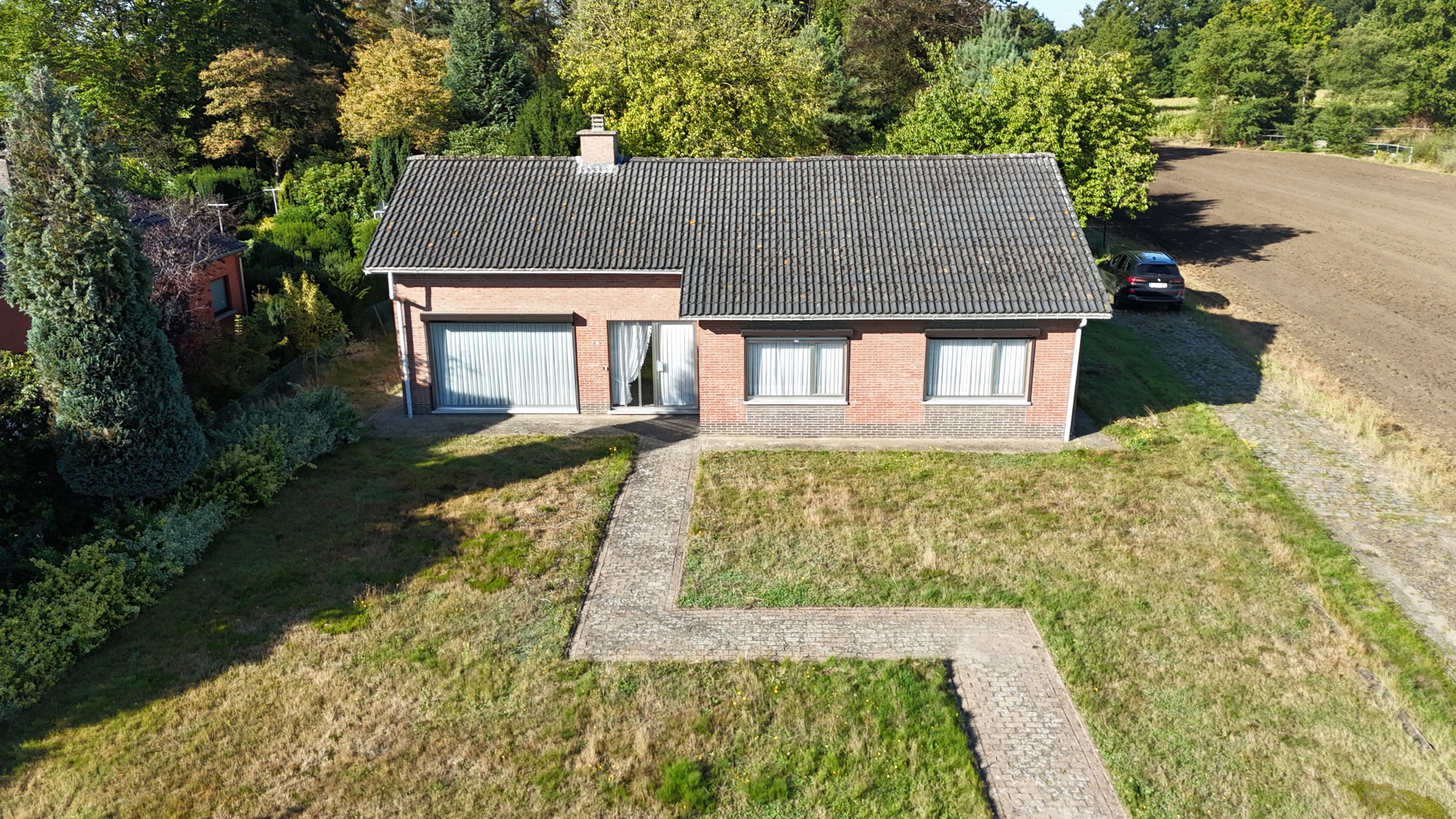 Charmante gelijkvloerse woning op ruim perceel van 2.656 m² in rustige, groene omgeving – Balen (Olmen), Kromstraat 100 - foto 1