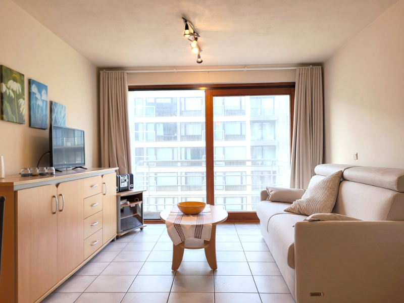 Centraal gelegen studio met slaaphoek en terras te koop - foto 1