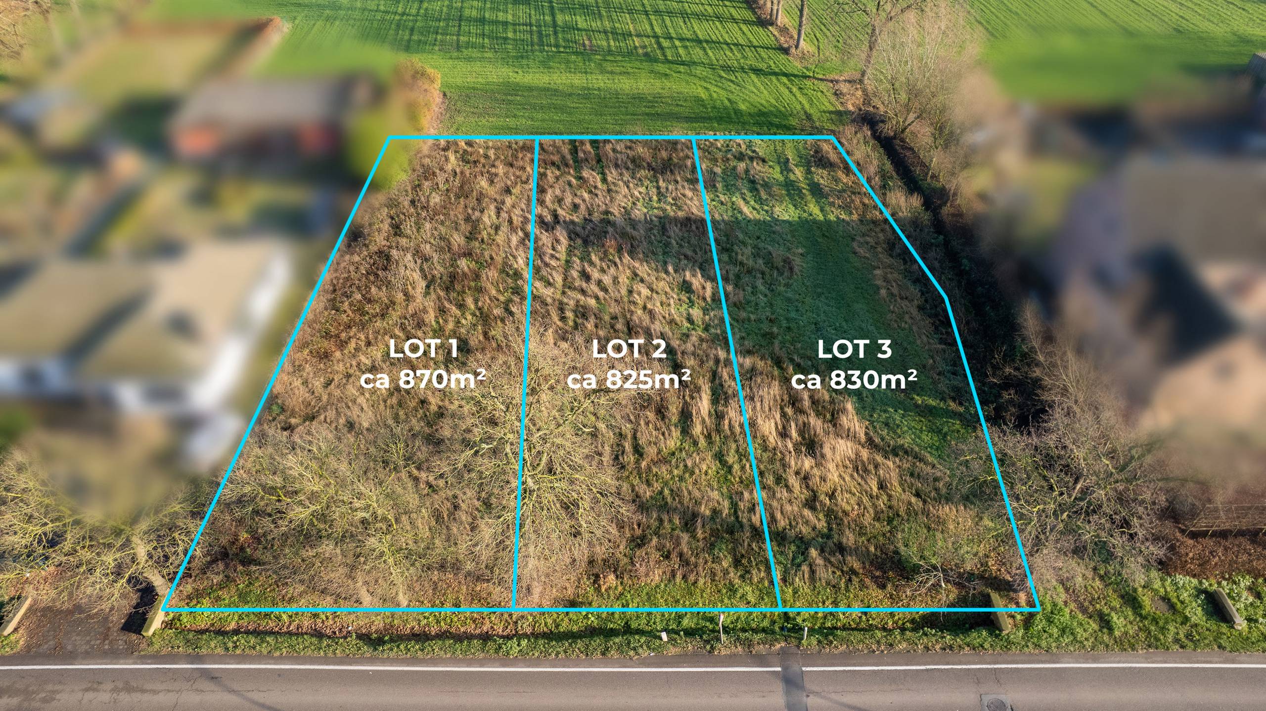 Bouwgrond voor open bebouwing – ca. 870 m²  - foto 4