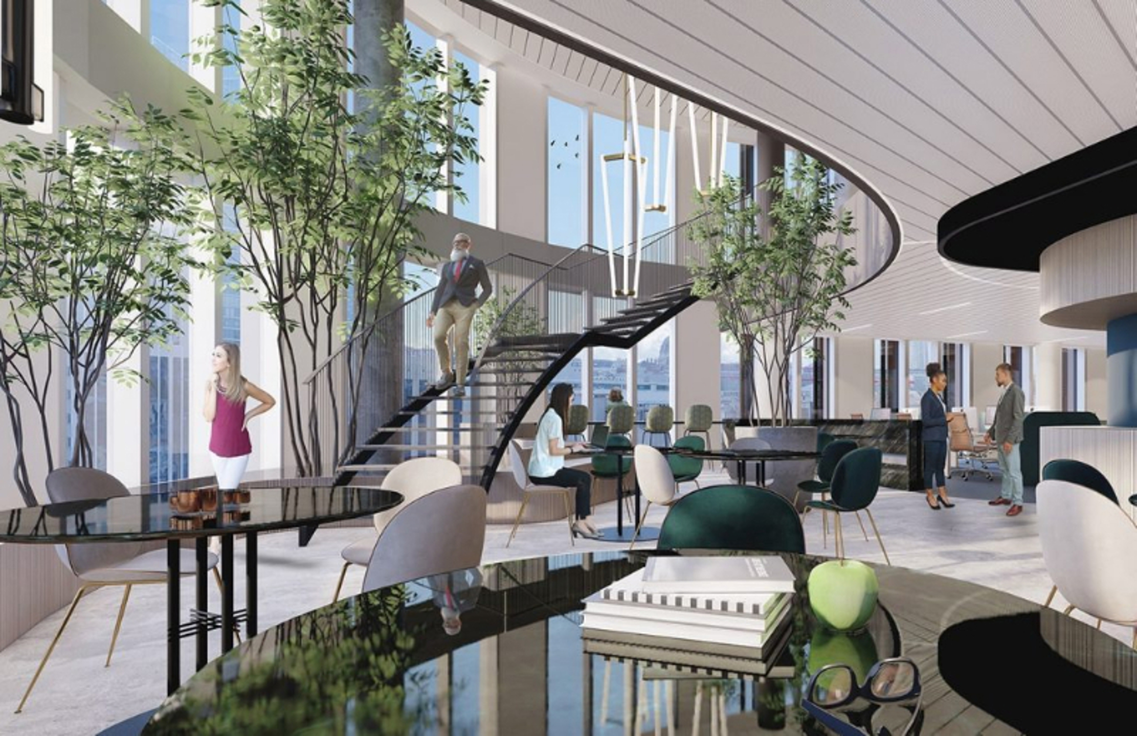 Kantoren in het nu reeds iconische nieuwbouwproject in Brussel - foto 4