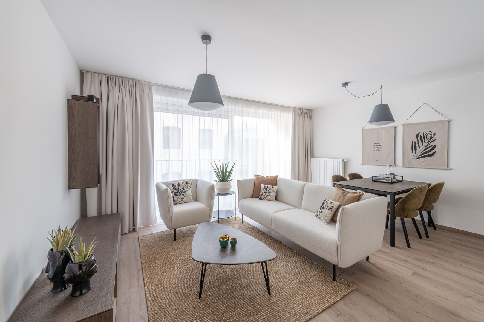 Ruim 2 slaapkamer nieuwbouwappartement in hartje Oostende - foto 1