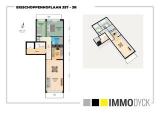 <p><span>Ligging:</span></p><p><span> </span></p><p><span>Appartement (70 m²) op de 3° verdieping van een gebouw met lift, gelegen op de Bisschoppenhof nabij alle voozieningen (winkels, scholen, openbaar vervoer,...) in de directe omgeving en op wandelafstand van het Bisschoppenhofpark en het gemeentepark Bremweide. Ook is er een vlotte verbinding naar het centrum van Antwerpen en naar de oprit van de Ring.</span></p><p><span> </span></p><p><span>Indeling:</span></p><p><span> </span></p><p><span>Inkomhal met veiligheidsdeur, lichte woonkamer met tegelvloer, open keuken en toegang tot het terras vooraan. Open ingerichte keuken, recent totaal gerenoveerde badkamer met inloopdouche en toilet, een bergkast en achteraan 2 slaapkamers waarvan 1 met toegang tot het achterste terras. De terrassen werden recentelijk ook vernieuwde (o.a; vloeren en balustrades).</span></p><p><span>In de kelder is er een individuele ruime berging van 6 m en is er een garagebox beschikbaar wat zeker een pluspunt is wegens de parkeerschaarste in de omgeving. De garagebox dient mee aangekocht te worden (+ € 22.000)</span></p><p><span> </span></p><p><span>Technische kenmerken;</span></p><p><span> </span></p><p><span>EPC Label B (gunstig EPC, geen renovatieplicht), (originele) aluminium ramen met dubbel/enkel glas, achteraan met rolluiken en vliegenhor., collectieve CV op aardgas, dak gebouw geïsoleerd.</span></p>
