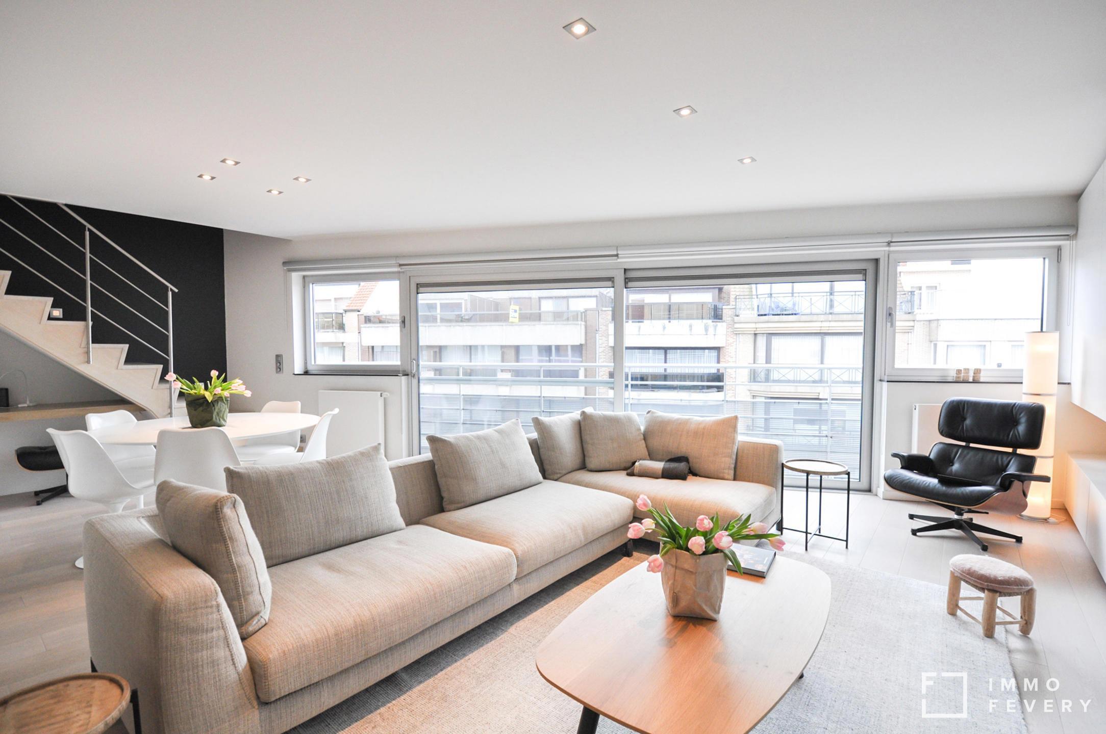 Zeer recent duplexappartement, centraal gelegen in Knokke.  - foto 4