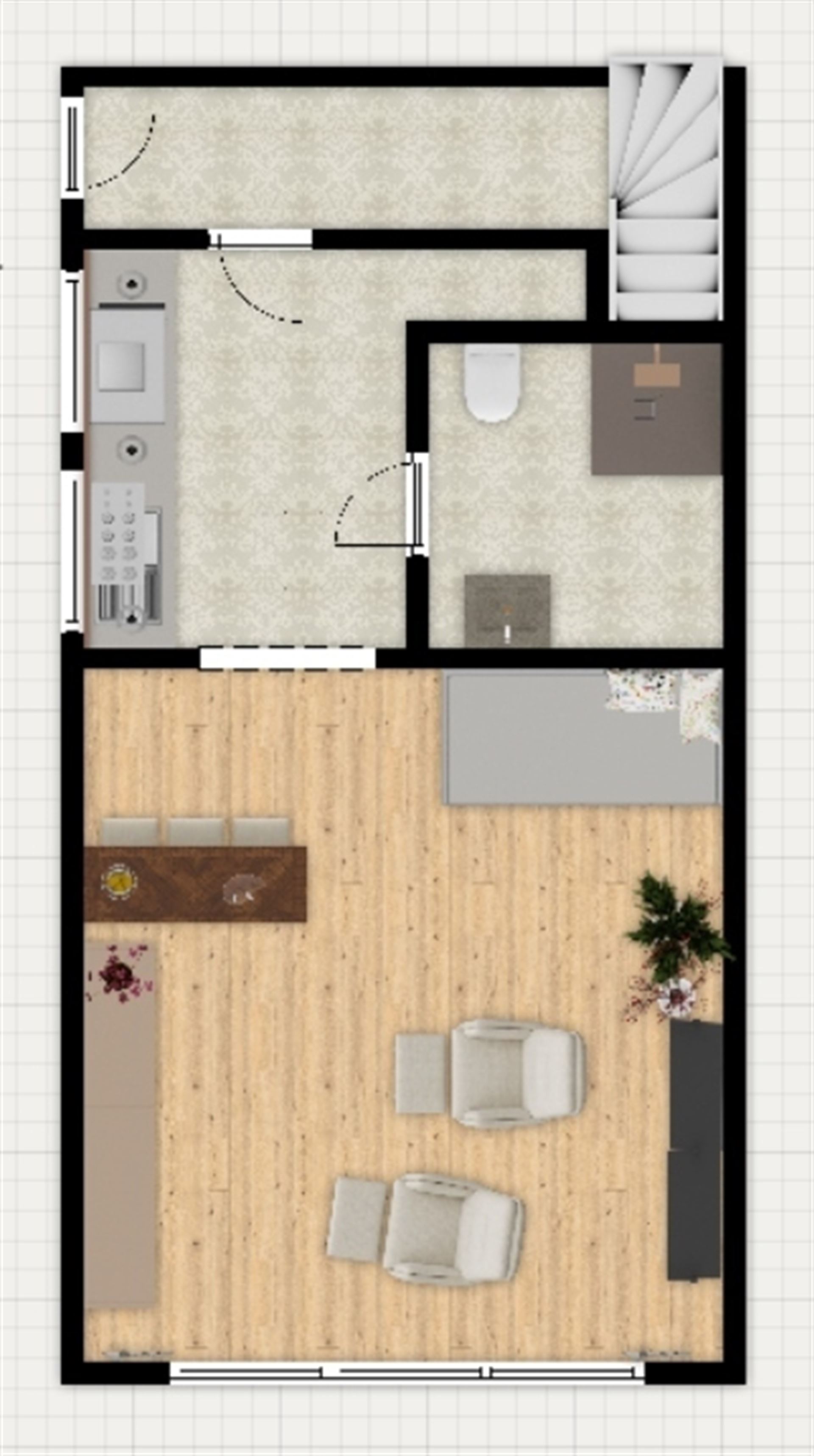 Huis  in centrum Mechelen! (co-wonen of xtra verhuur student mogelijk) - foto 4