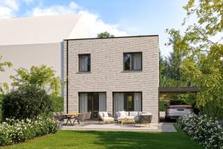 Bouw je droomwoning in Nukerke (Maarkedal)! <br />Droomt u van een nieuwe betaalbare woning? Ontdek de mogelijkheden bij IMMOBOSS<br /><br />In het charmante Nukerke realiseren wij verschillende nieuwe te bouwen halfopen bebouwingen, voorzien van alle hedendaagse comfort en een uitgebreide keuze aan kwalitatieve afwerkingsmaterialen. <br /><br />Deze energiezuinige woningen met een uitstekende EPB-score van A23 kunnen volledig worden aangepast aan uw wensen en levensstijl. <br /><br />Een woning met inkomhal, apart toilet, ruime woonkamer met open keuken, ruime berging, nachthall , berging, badkamer en 3 volwaardige slaapkamers.<br /><br />Maatwerk is mogelijk, dit tegen unieke prijzen. Zo creëert u een woning die perfect bij u past, aan een bijzonder aantrekkelijke prijs voor nieuwbouw.<br />TOTALE PRIJS: 441.533 euro <br /><br />Benieuwd naar de mogelijkheden? Neem vrijblijvend contact met ons op en maak een afspraak bij ons op kantoor. We informeren en begeleiden u bij elke stap van uw bouwproject. <br />0488 98 13 30 - jens@immoboss.be