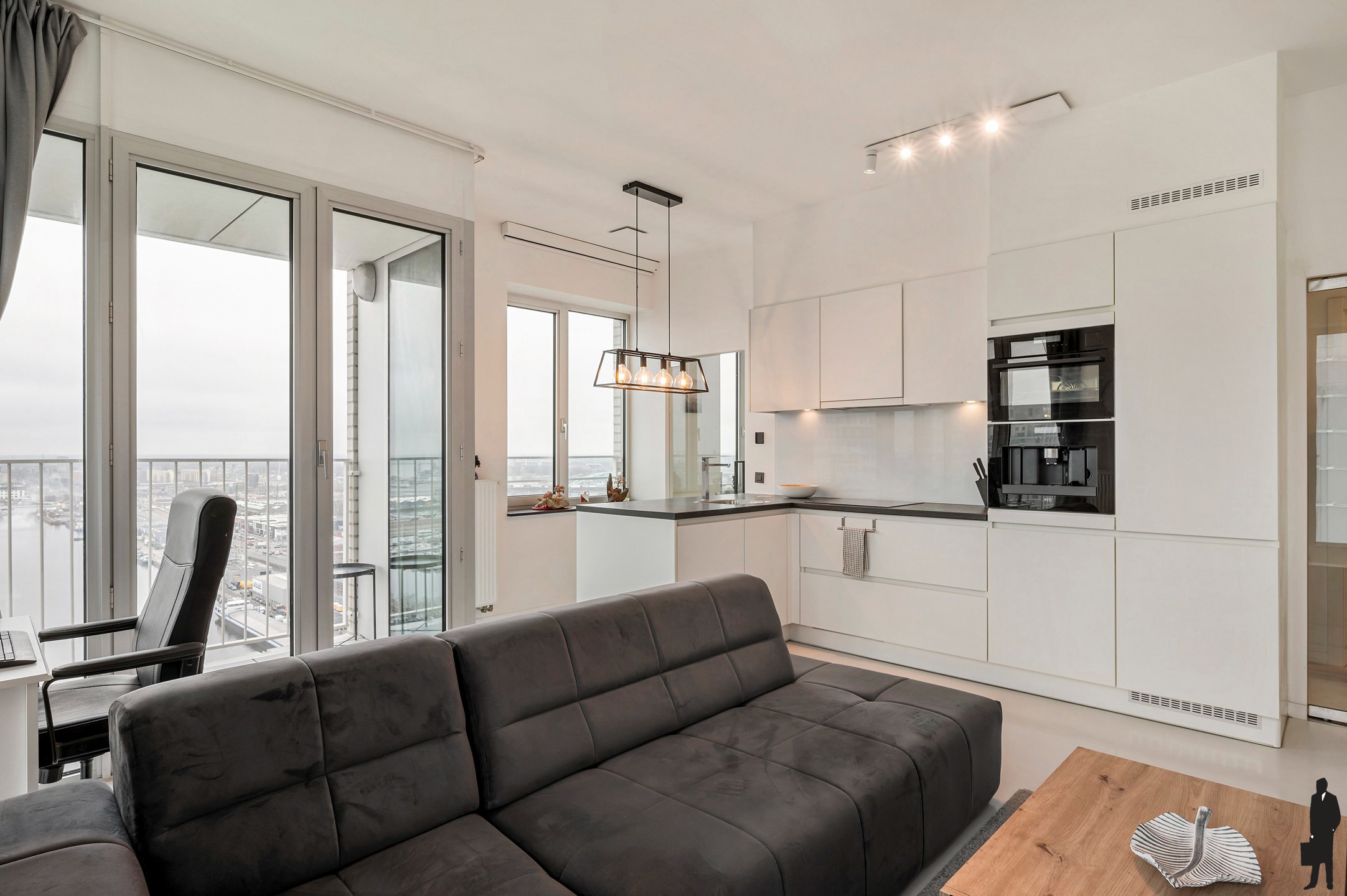Wonen boven Antwerpen – Exclusief Panorama op de 19e verdieping - foto 3