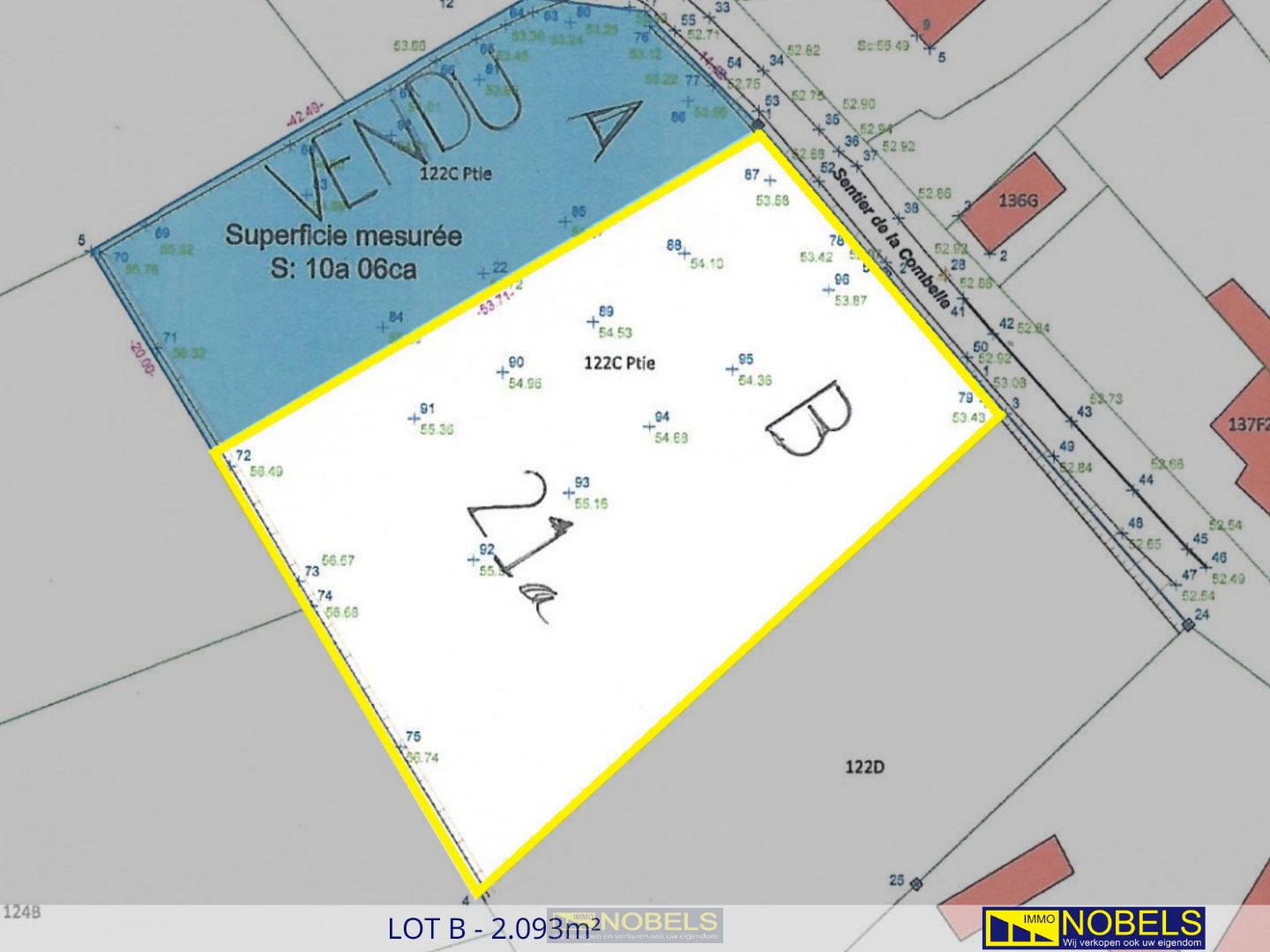 Te koop, groot perceel (2.093m²) in uiterst rustige omgeving te Frasnes-lez-Buissenal - foto 4