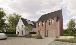 Stoort het u dat “nieuwbouw” vaak synoniem staat voor inboeten op ruimte en comfort?<br />Wenst u warme architectuur en geen kille, vierkante doos?<br />Wenst u een unieke woning mét karakter?<br />Dan heb jij je droomwoning gevonden!<br /><br />Ligging? Top.<br />Slechts 5 min rijden van oprit autostrade, centrum Torhout, station Torhout,…<br />Én een bushalte quasi voor de deur. <br />M.a.w. het beste van 2 werelden: landelijke rust én uitstekende bereikbaarheid. <br /><br />Lot 1 bestaat uit:<br />- Inkomhal met apart toilet<br />- ruime leefruimte met open keuken<br />- berging met aansluiting wasmachine/droogkast<br />- Ruime tuin met landelijk zicht<br /><br />Op de eerste verdieping:<br />- Nachthall en toilet<br />- 4 volwaardige slaapkamers!<br />- badkamer voorzien van dubbele lavabo en douche (tevens raam aanwezig in de badkamer)<br />- zolderluik naar zolder van +- 33 m2<br /><br />Tevens heeft de woning 2 parkeerplaatsen voor de deur!<br /><br />De bouwheer kiest resoluut voor kwaliteit én biedt een correcte begeleiding in het maken van uw afwerkingskeuzes.<br /><br />* Mogelijkheid tot aankoop aan 6% BTW *<br /><br />Benieuwd? <br />Vraag uw afspraak aan voor de bezichtiging van de plannen via 0479/43 30 86.