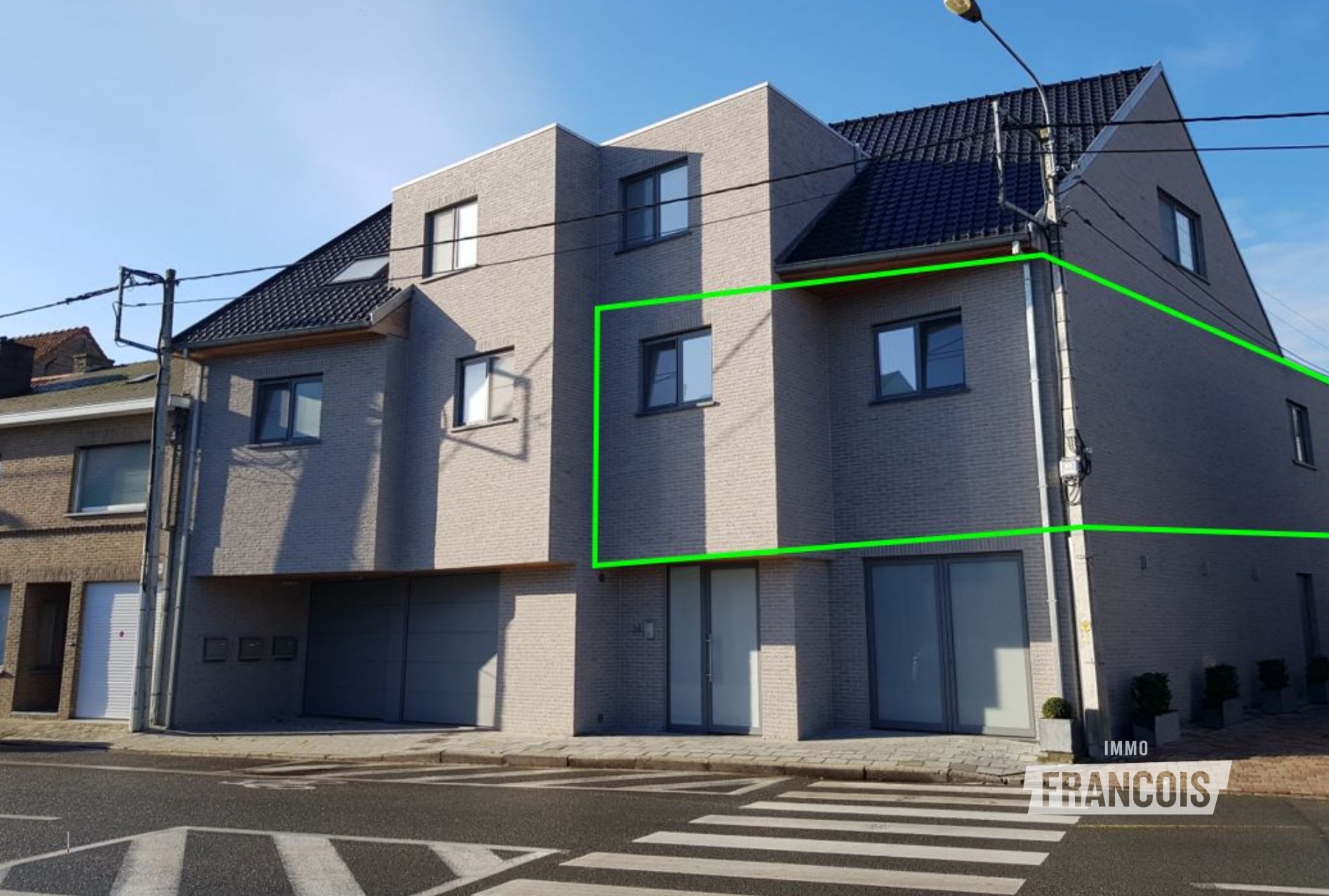 Prachtig 2-slaapkamerappartement met ruim leefterras te huur in Esen (Diksmuide) - foto 1